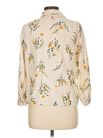 LC Lauren Conrad 3/4 Sleeve Blouse (view 2)