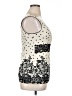 Maurices 100% Polyester Ivory Sleeveless Blouse Size L - photo 4