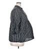 Isabel Maternity 100% Modal Houndstooth Black 3/4 Sleeve Button-Down Shirt Size XXL Maternity - photo 4