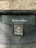 Karen Walker 100% Silk Black Sleeveless Silk Top Size 10 - photo 4