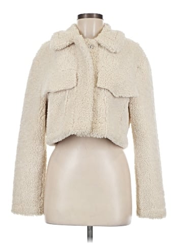 Zara Faux Fur Jacket (view 1)