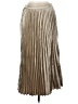 T Tahari Metallic Silver Formal Skirt Size 6 - photo 1