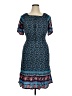 Kindred 100% Rayon Paisley Blue Casual Dress Size XL - photo 1