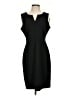 Calvin Klein Solid Black Cocktail Dress Size P (petite) - photo 1