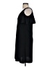 MSK Solid Black Casual Dress Size M - photo 5