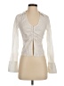Garage Ivory Long Sleeve Blouse Size XS - photo 1