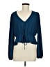 Levi's Blue Long Sleeve Blouse Size M - photo 1
