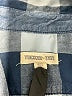 Tucker + Tate 100% Cotton Checkered-gingham Blue Long Sleeve Button-Down Shirt Size 8 - 10 - photo 4