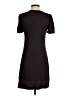 Bebe Solid Black Casual Dress Size S - photo 2