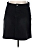 PrAna Solid Black Denim Skirt Size 6 - photo 1