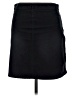 PrAna Solid Black Denim Skirt Size 6 - photo 2