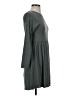 Mi ami Solid Gray Casual Dress Size S - photo 4