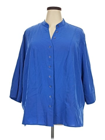 Maggie Barnes 3/4 Sleeve Blouse (view 1)