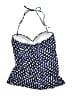 Robin Piccone Print Blue Swimsuit Top Size M - photo 2