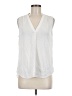Vince Camuto 100% Polyester White Sleeveless Blouse Size M - photo 1