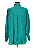 Zara Solid Teal Long Sleeve Blouse Size M - photo 2