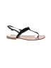 M. Gemi 100% Leather Black Sandals Size EU 40 - photo 1