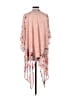 Ivy Jane 100% Rayon Pink Kimono Size M - photo 2