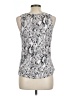 Sanctuary 100% Linen Silver Tank Top Size L - photo 2