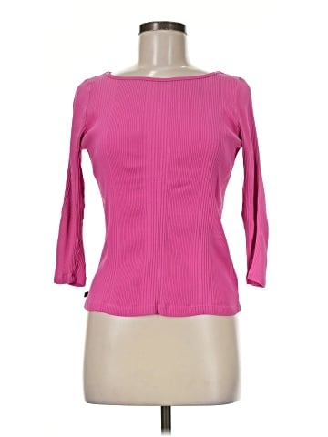 Lauren by Ralph Lauren 3/4 Sleeve T-Shirt (view 1)