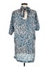 Lyssé 100% Polyester Blue Casual Dress Size M - photo 2