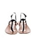 M. Gemi 100% Leather Black Sandals Size EU 40 - photo 2