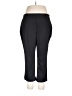 Lands' End Solid Black Dress Pants Size L (petite) - photo 1