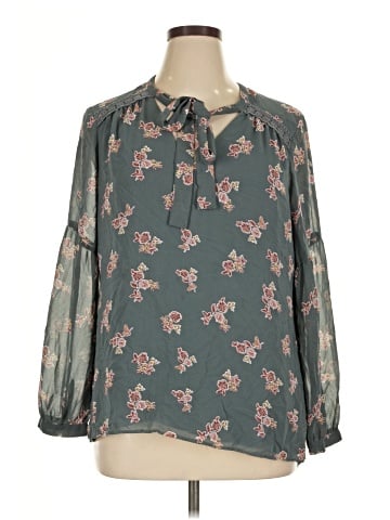 DR2 3/4 Sleeve Blouse (view 1)