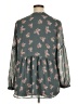 DR2 100% Polyester Teal 3/4 Sleeve Blouse Size XL - photo 2