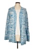 Chico's 100% Cotton Blue Cardigan Size Lg (2) - photo 1