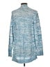 Chico's 100% Cotton Blue Cardigan Size Lg (2) - photo 2