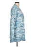 Chico's 100% Cotton Blue Cardigan Size Lg (2) - photo 4
