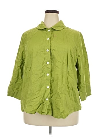 Junonia 3/4 Sleeve Button-Down Shirt (view 1)