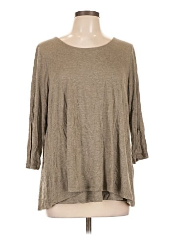 Purejill 3/4 Sleeve T-Shirt (view 1)
