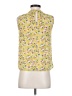 Zara Basic Yellow Sleeveless Blouse Size XS - photo 2