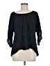Maeve 100% Rayon Black 3/4 Sleeve Blouse Size M - photo 1