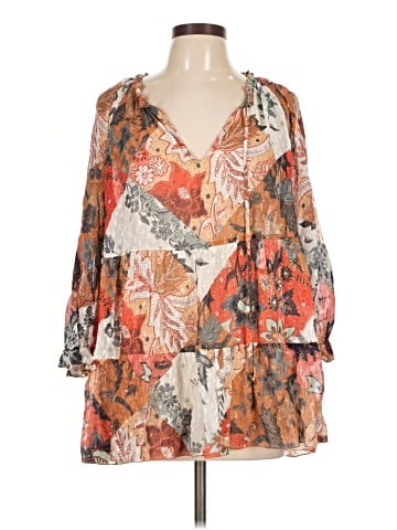 Johnny Was 3/4 Sleeve Blouse (view 1)