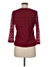 Rafaella Burgundy 3/4 Sleeve Top Size M - photo 2