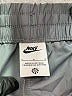 Nike 100% Polyester Gray Track Pants Size L - photo 7