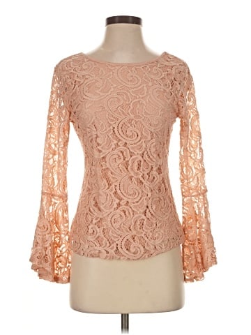 Adrianna Papell Long Sleeve Blouse (view 1)