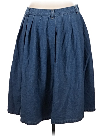 Cider Denim Skirt (view 2)