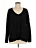 Monrow Black Silk Pullover Sweater Size M (estimated) - photo 1