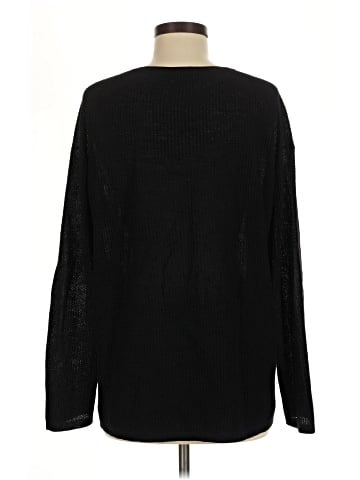 Monrow Silk Pullover Sweater (view 2)