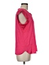 DKNY 100% Polyester Pink Short Sleeve Top Size M - photo 4