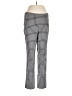 Adrianna Papell Checkered-gingham Black Casual Pants Size 10 - photo 1