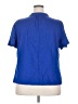 Knox Rose Blue Short Sleeve Blouse Size XXL - photo 2