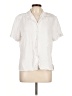 Notations 100% Polyester Ivory Short Sleeve Blouse Size L - photo 1