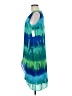 NY Collection 100% Polyester Tie-dye Blue Casual Dress Size M - photo 5