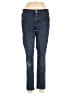 Ann Taylor LOFT Solid Blue Jeans Size 10 - photo 1