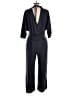 Thanth Solid Black Blue Jumpsuit Size L - photo 2